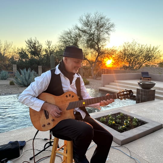 Happy Uplifting Guitar Music for All - Guitarist in Scottsdale, AZ