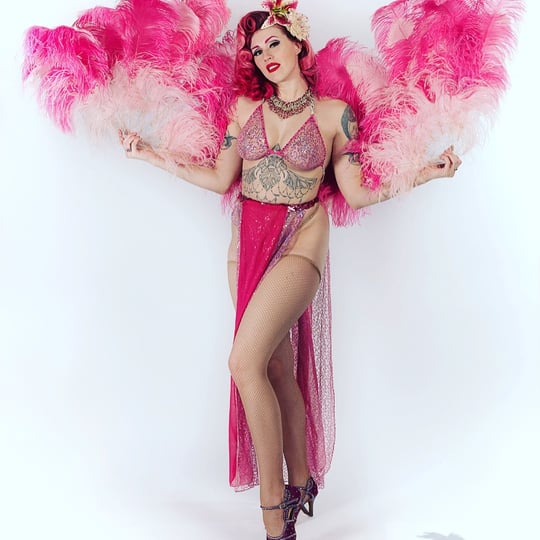 Holly Dai Burlesque Performance Entertainer - Burlesque Entertainment in Portland, OR