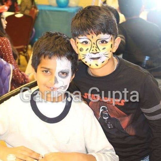 Irving party decorations - Face Painter in Irving, TX
