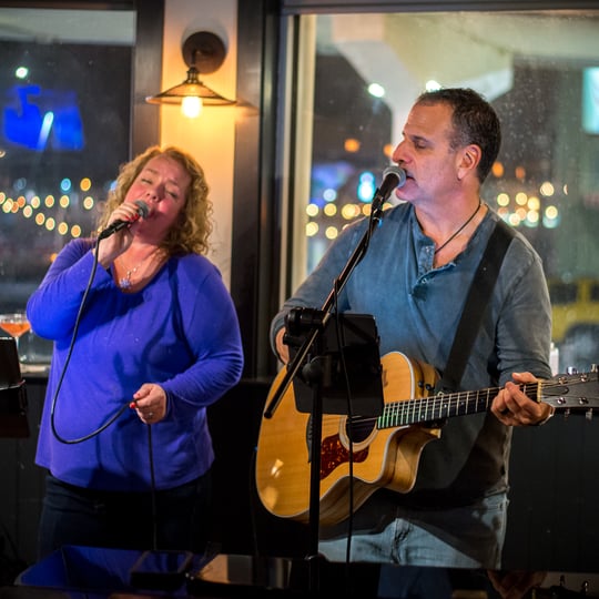 Jeanne Ryan & Gregg Sherman - Acoustic Band in Long Branch, NJ
