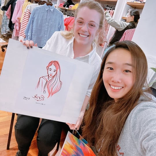 Jenny Gunter - Live Illustration Entertainment - Caricaturist / Family Entertainment in San Francisco, CA