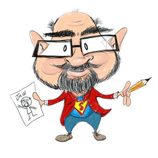 Joe Wos - Performance Cartoonist - Variety Entertainer in Pittsburgh, PA