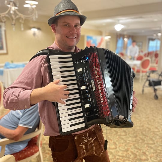 Levi Johnson - Accordion Player / 1980s Era Entertainment in West Palm Beach, FL