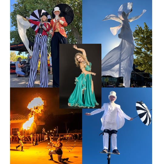 Leyla and Paris - Stilt Walker / Middle Eastern Entertainment in Salt Lake City, UT
