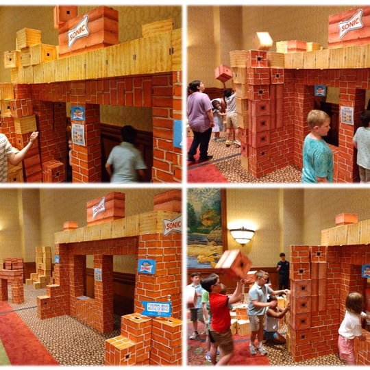 Life-Size Block World Play Zones - Party Inflatables / Family Entertainment in Springfield, MO