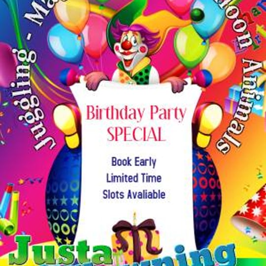 Justa Clowning Around Clown For Hire - Clown / Balloon Twister in Modesto, CA