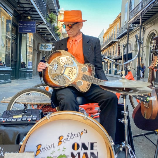 One Man Swamp Band - One Man Band / Zydeco Band in New Orleans, LA