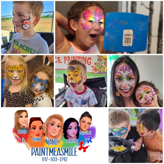 Paint Me a Smile - Face Painter in Fort Worth, TX
