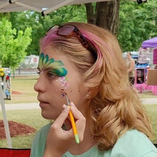 Rainbow Facepainting - Face Painter in Cary, NC