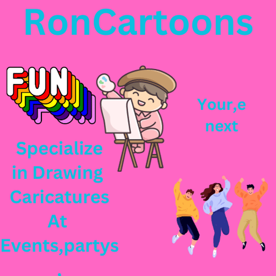 Roncartoons - Caricaturist in Gaffney, SC