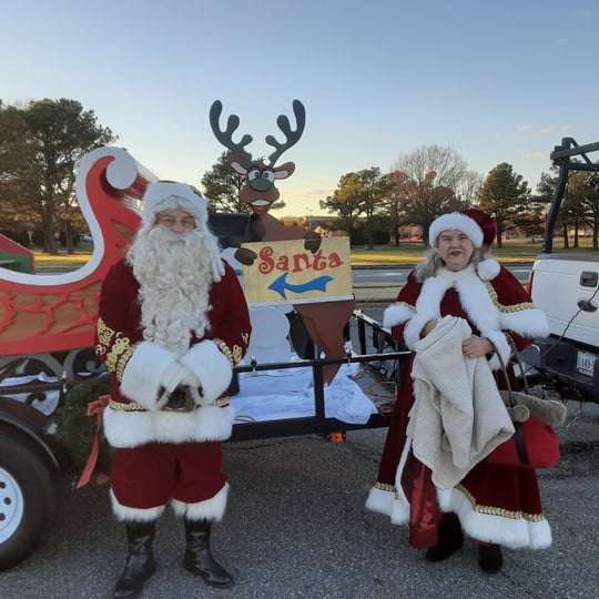Santa Ted & Mrs. Claus - Santa Claus in Suffolk, VA