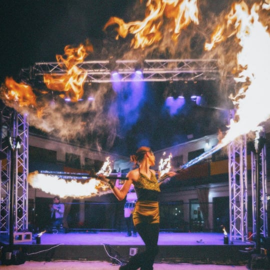 SpinElements - Fire Performer / Balloon Twister in Phoenix, AZ