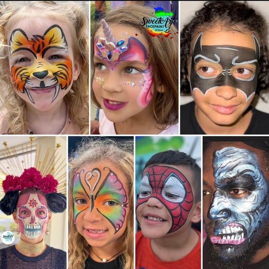 SweetArt FacePaint & More - Face Painter / Temporary Tattoo Artist in Frisco, TX