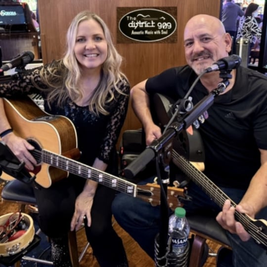 The District 909 Acoustic Duo and Trio - Acoustic Band / 1990s Era Entertainment in Redlands, CA
