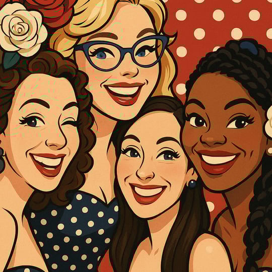 The New York Belles (The Jingle Belles) - A Cappella Group / 1940s Era Entertainment in Brooklyn, NY