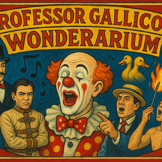 Professor Gallico's Wonderarium - Circus Entertainment / Comedy Magician in Fayetteville, AR