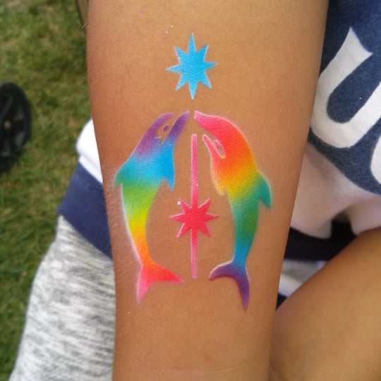 Zephyr Airbrush Tattoos - Temporary Tattoo Artist / Airbrush Artist in Ventura, CA