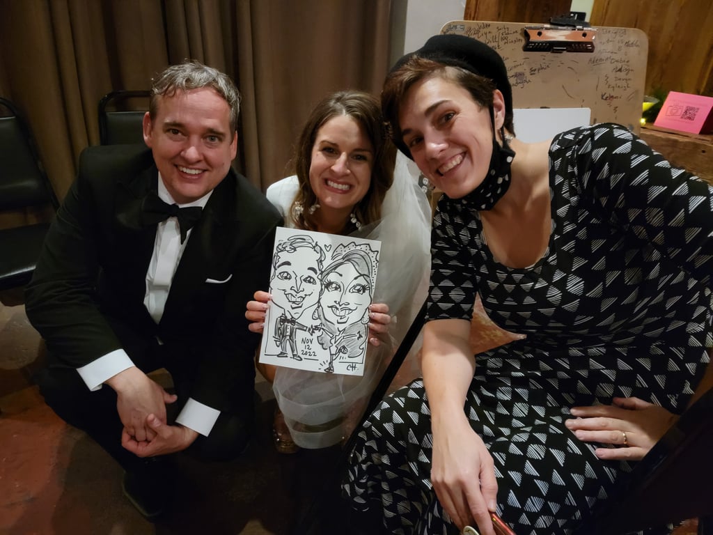 Photo 1 from Nov 12, 2022 event with Caricatures By Catherine