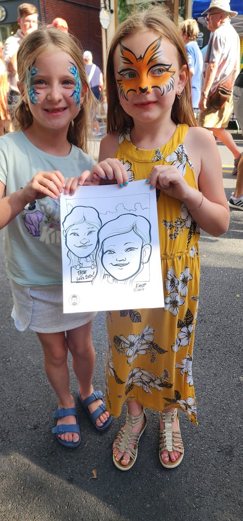 Photo 1 from Jun 7, 2024 event with Nick Kienzle Caricatures