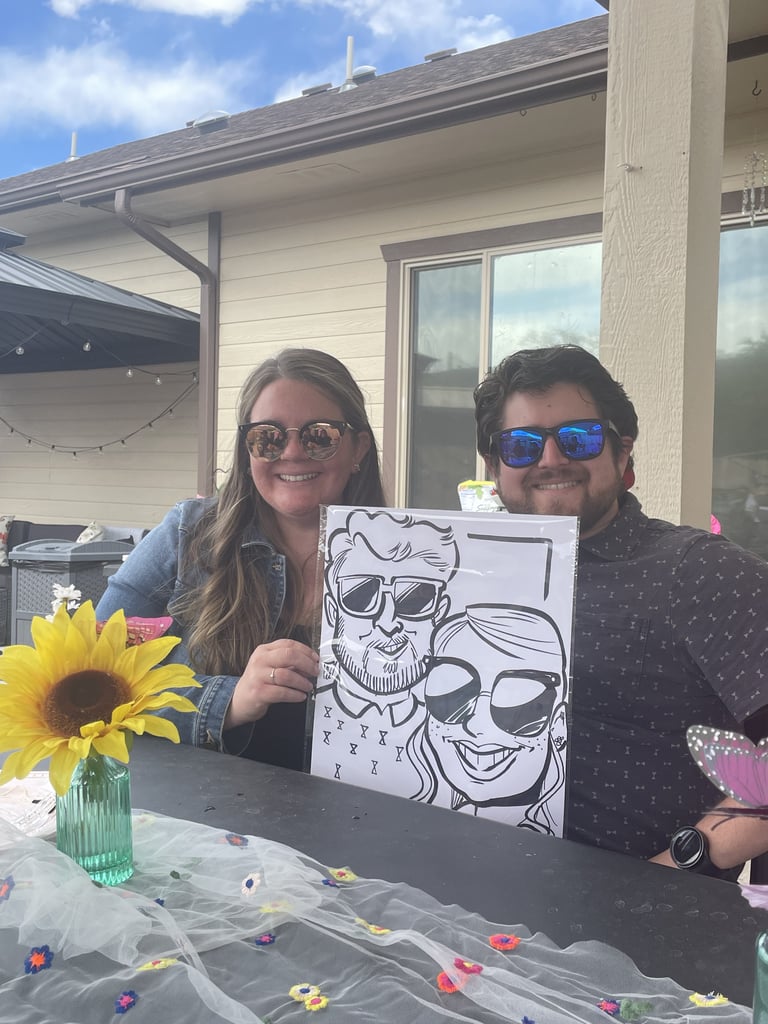 Photo 4 from May 17, 2025 event with Face Pals Caricatures