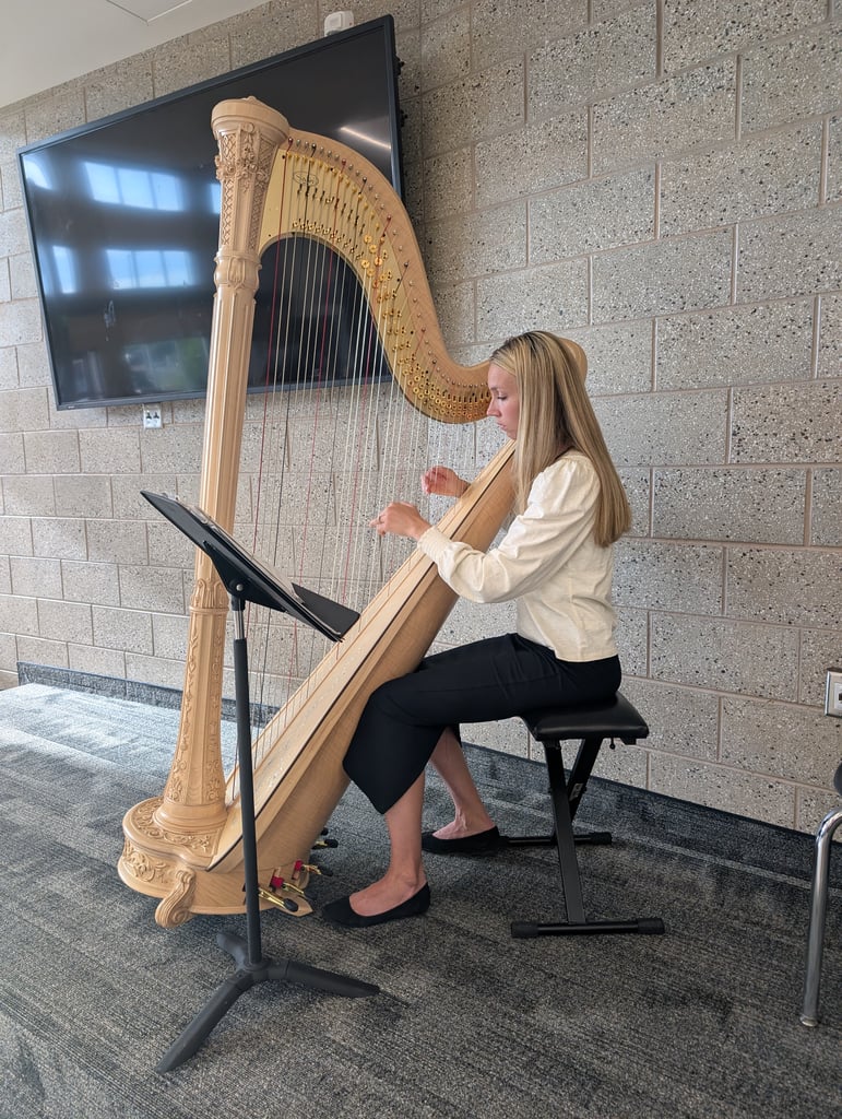 Photo 1 from Jun 11, 2025 event with Bethany Bailey Harpist