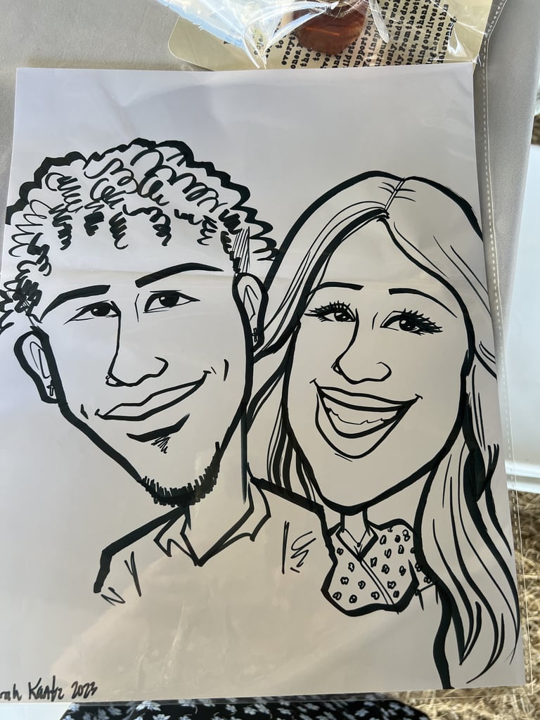 Photo 3 from Apr 22, 2023 event with Rico's Caricatures for Events