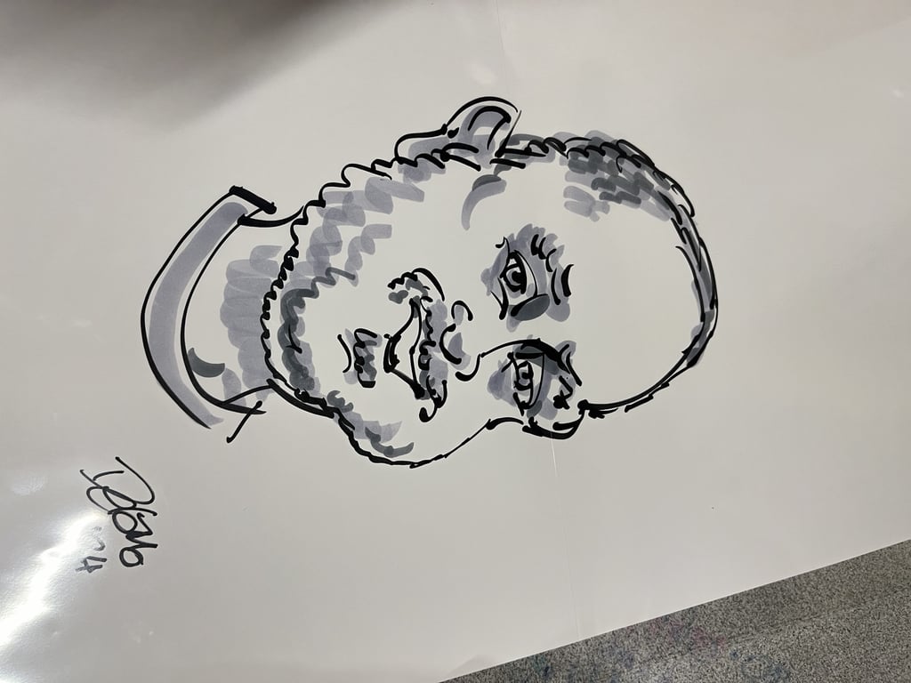 Photo 4 from Feb 14, 2024 event with CaricatureFun!
