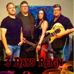3 Days Reign - Classic Rock Band in Hot Springs National Park, Arkansas