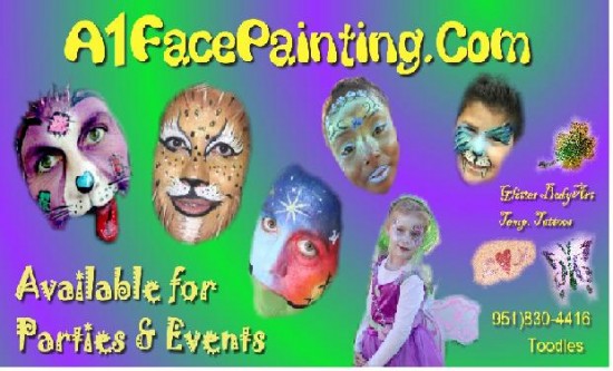 Gallery photo 1 of A1 Facepainting