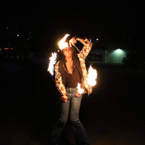 Agni Kai - Fire Dancer in New Orleans, Louisiana