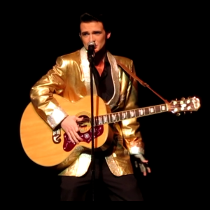Aidan Keene As Elvis - Elvis Impersonator in Hanson, Massachusetts