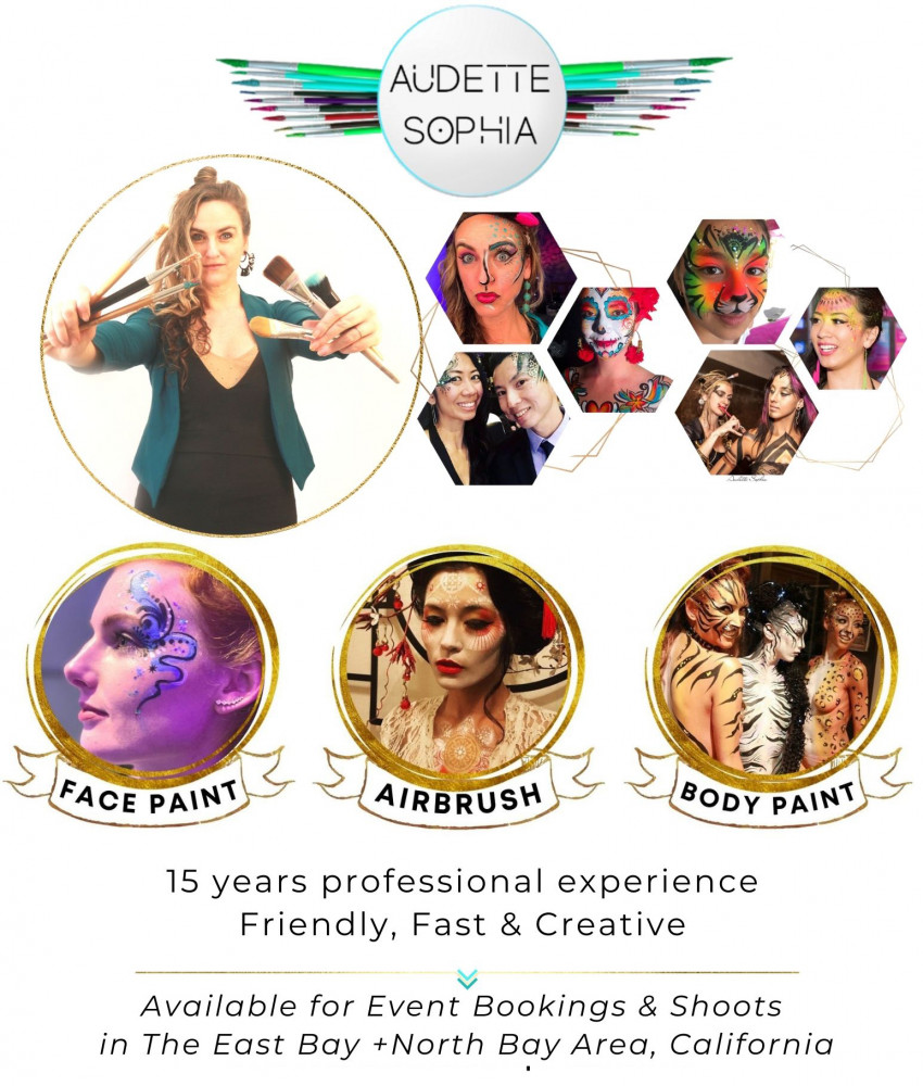 Hire Bedazzled Face Painting & Body Art Face Painter in Sebastopol