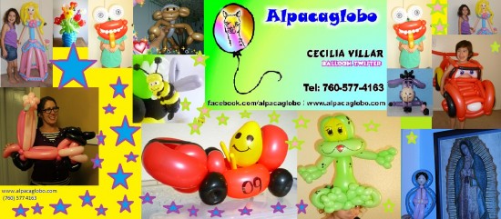 Gallery photo 1 of Alpacaglobo balloon twister