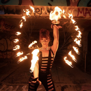 Amanda Lee of Wildfire Arts Collective - Fire Performer in Los Angeles, California