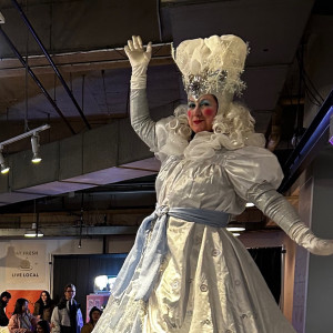 Three Metre Theatre - Stilt Walker in Vancouver, British Columbia