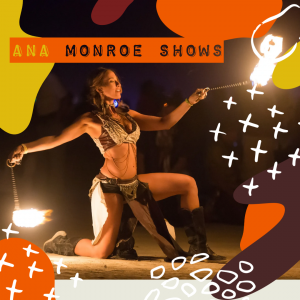 Ana Monroe Dance Shows & More - Fire Dancer / Human Statue in Lake Worth, Florida