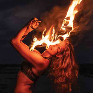 Andromeda Fyre - Fire Performer / Hula Dancer in Key West, Florida