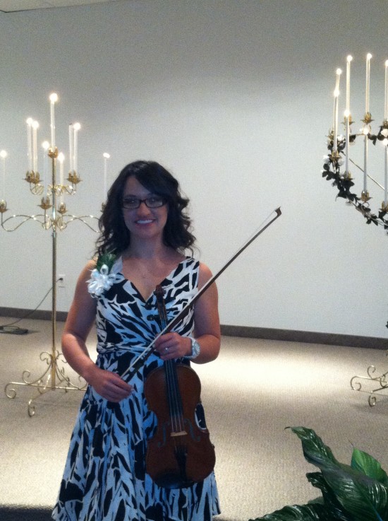 Hire April Dean McConnell solo violinist Violinist in Charlotte