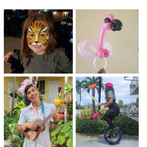 Violetafiesta - Face Painter / Juggler in Hollywood, Florida