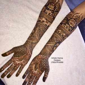 Artistic Henna Designs