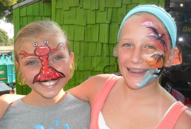Hire Arts on the Beach Face Painting Face Painter in Panama City