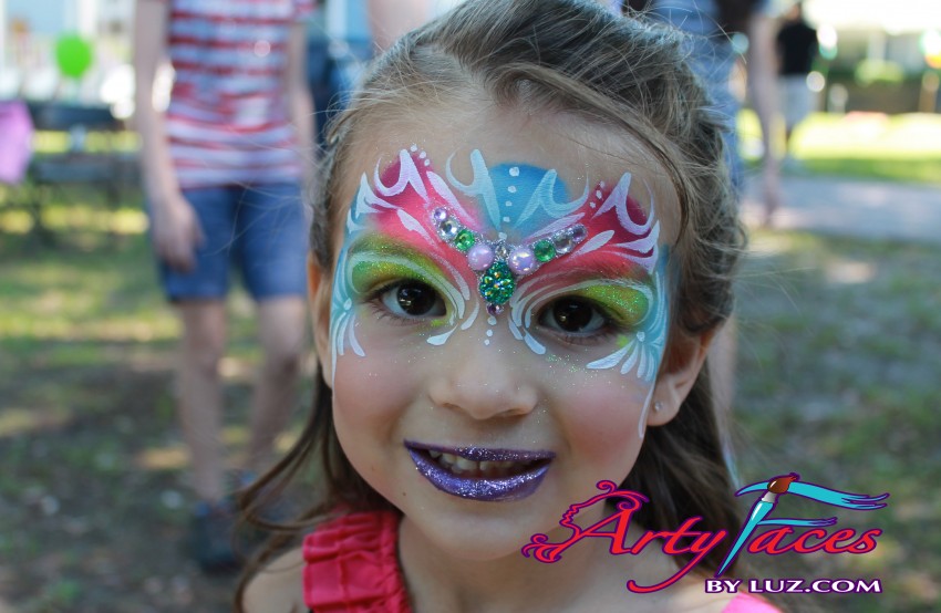 Hire ArtyFacesFace Painting Face Painter in Tampa, Florida