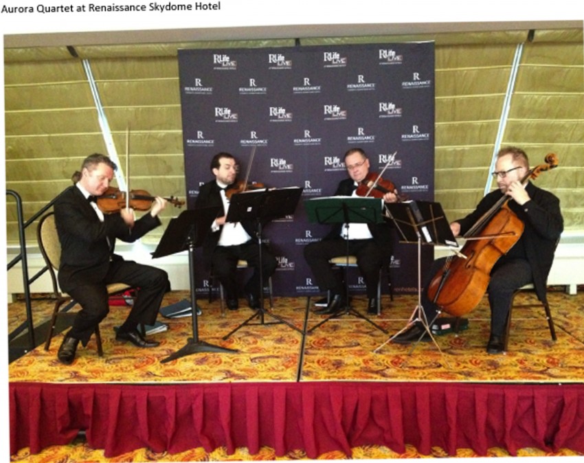 Hire Aurora Quartet String Quartet in Toronto, Ontario