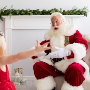 Red Sled Santa Cortney - Santa Claus in Beverly Hills, California
