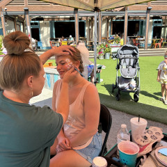 Photo 1 from Apr 20, 2025 event with Cosmic Colors Face Painting