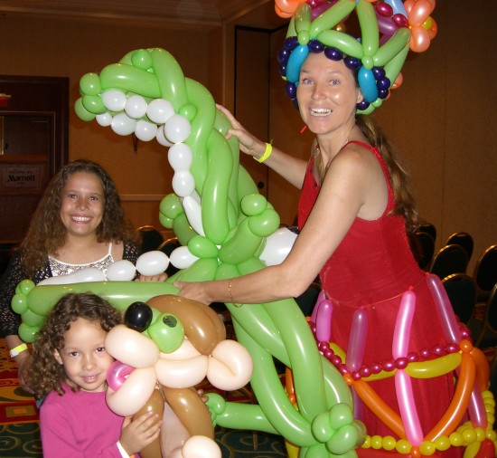 Hire Balloon Art and Face Painting by Irina Balloon Twister in Miami