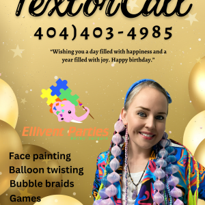 Ellivent Parties - Face Painter / Family Entertainment in Dallas, Georgia