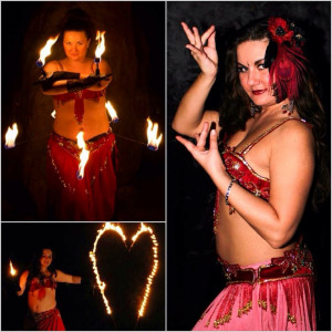 Fire Bellydancer Lorenda - Fire Performer / Variety Show in Philadelphia, Pennsylvania
