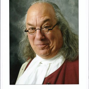 Benjamin Franklin by Barry Stevens - Historical Character / Look-Alike in Washington, District Of Columbia
