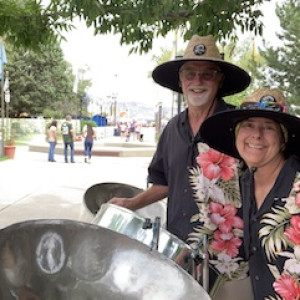 Bill Harris & Salsa Steel - Steel Drum Band in Silver City, New Mexico